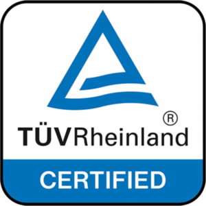 TÜV Rheinland Certified logo
