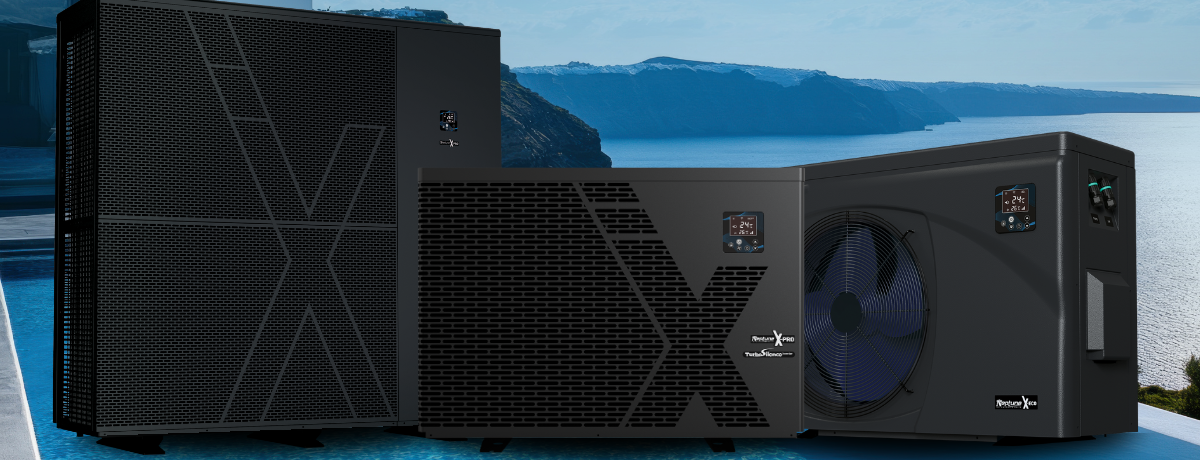 Energy-efficient pool heat pump in Brisbane featuring the Neptune product range